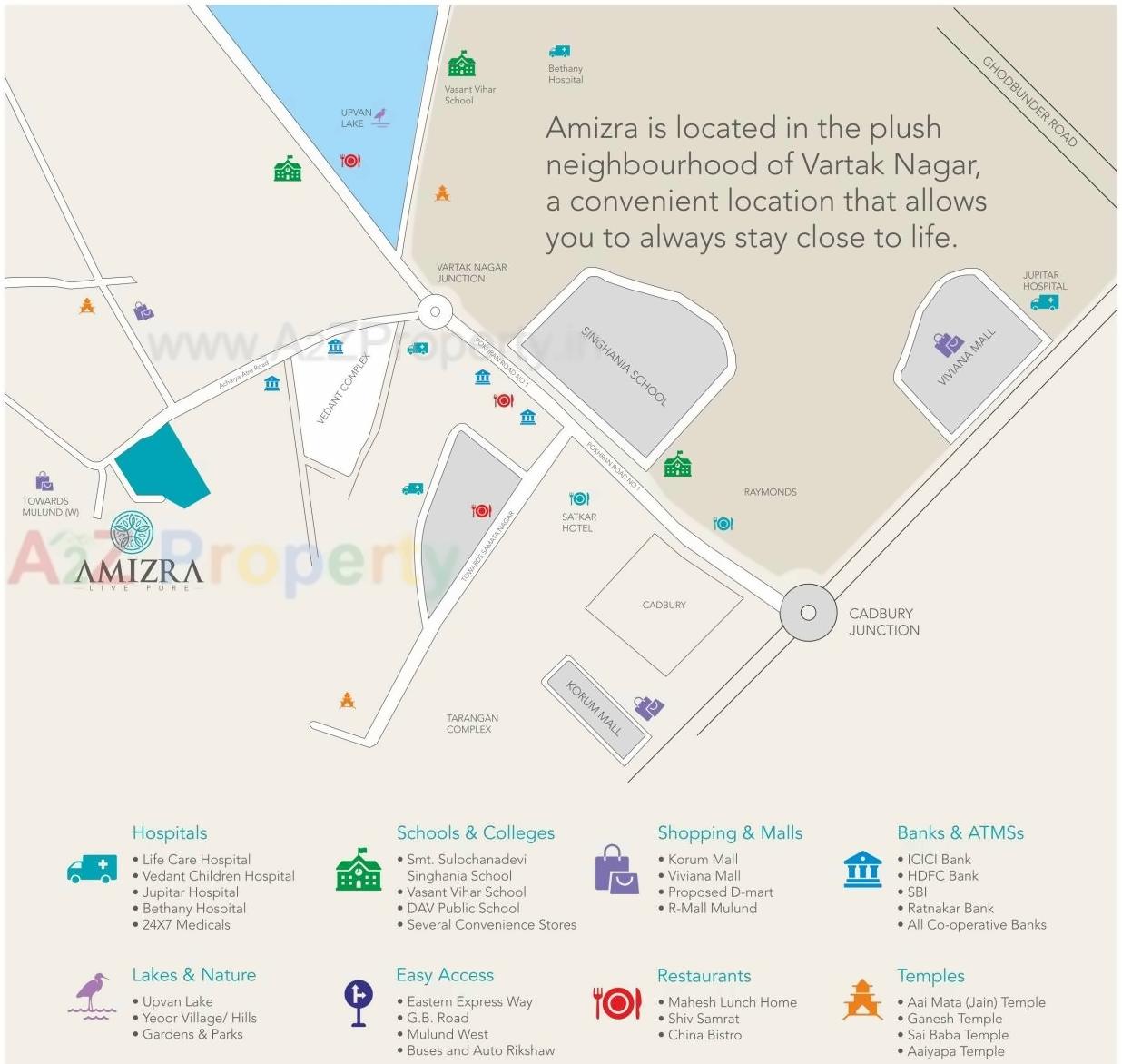  of real estate project Amizra located at Thane-m-corp, Thane, Maharashtra