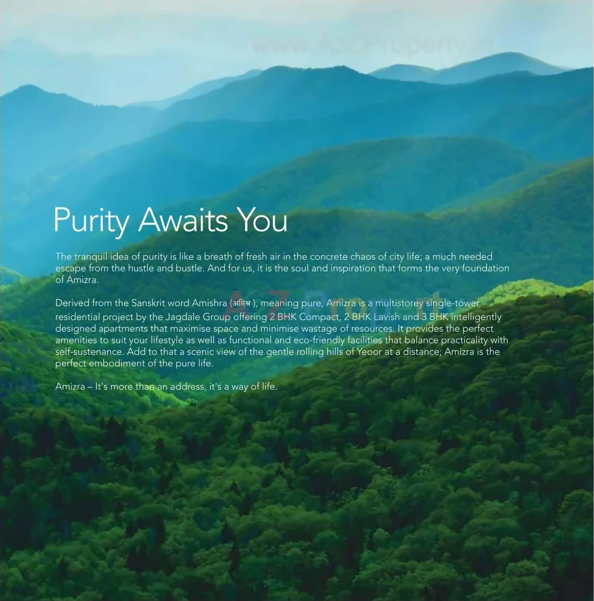 3D Elevation of real estate project Amizra located at Thane-m-corp, Thane, Maharashtra