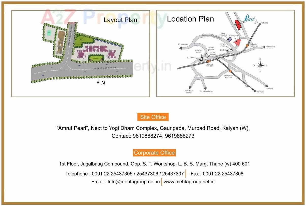  of real estate project Amrut Pearl  No located at Kalyandombivali-m-corp, Thane, Maharashtra