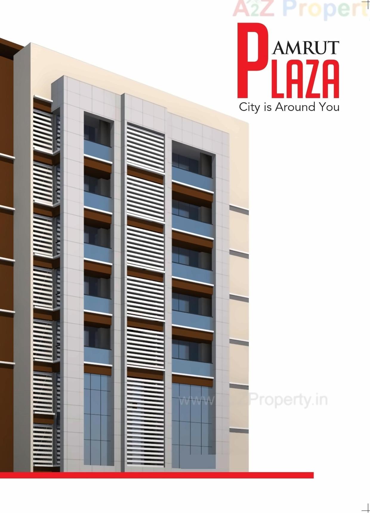 3D Elevation of real estate project Amrut Plaza located at Thane-m-corp, Thane, Maharashtra