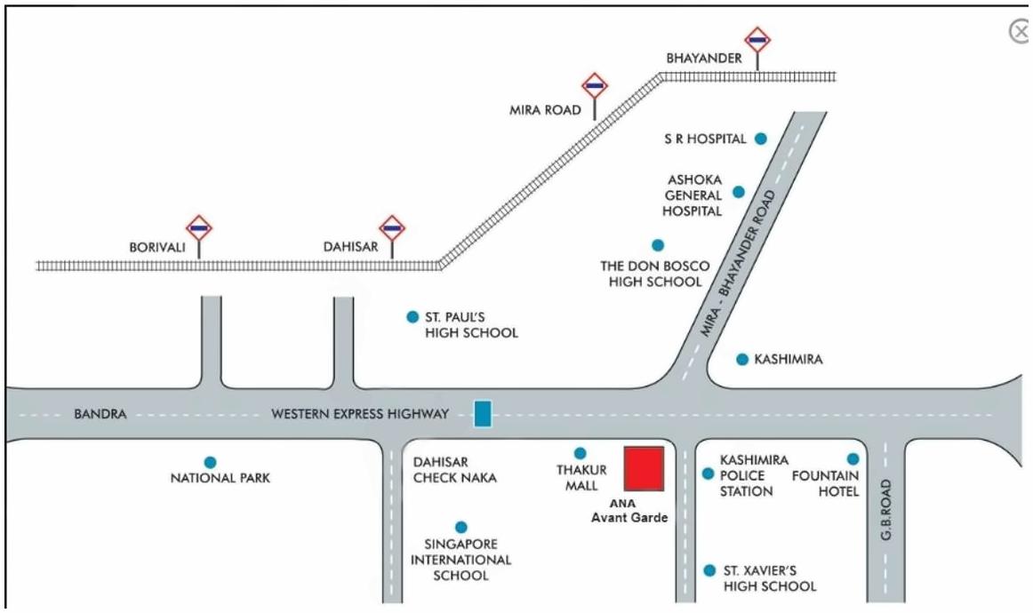  of real estate project Ana Avant Garde located at Mirabhayandar-m-corp, Thane, Maharashtra