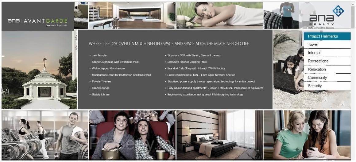  of real estate project Ana Avant Garde located at Mirabhayandar-m-corp, Thane, Maharashtra