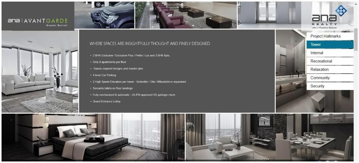  of real estate project Ana Avant Garde located at Mirabhayandar-m-corp, Thane, Maharashtra