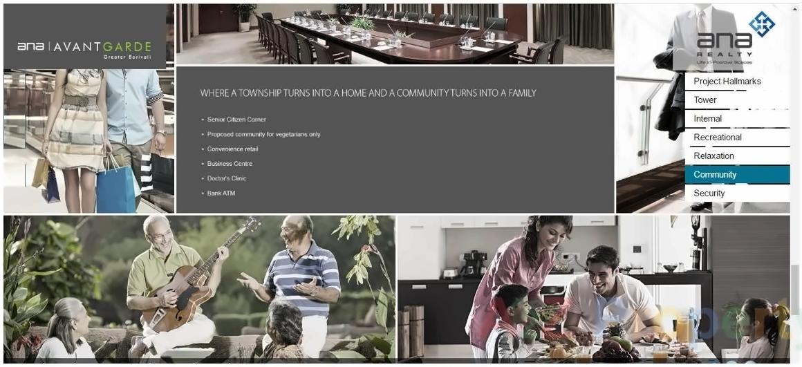  of real estate project Ana Avant Garde located at Mirabhayandar-m-corp, Thane, Maharashtra