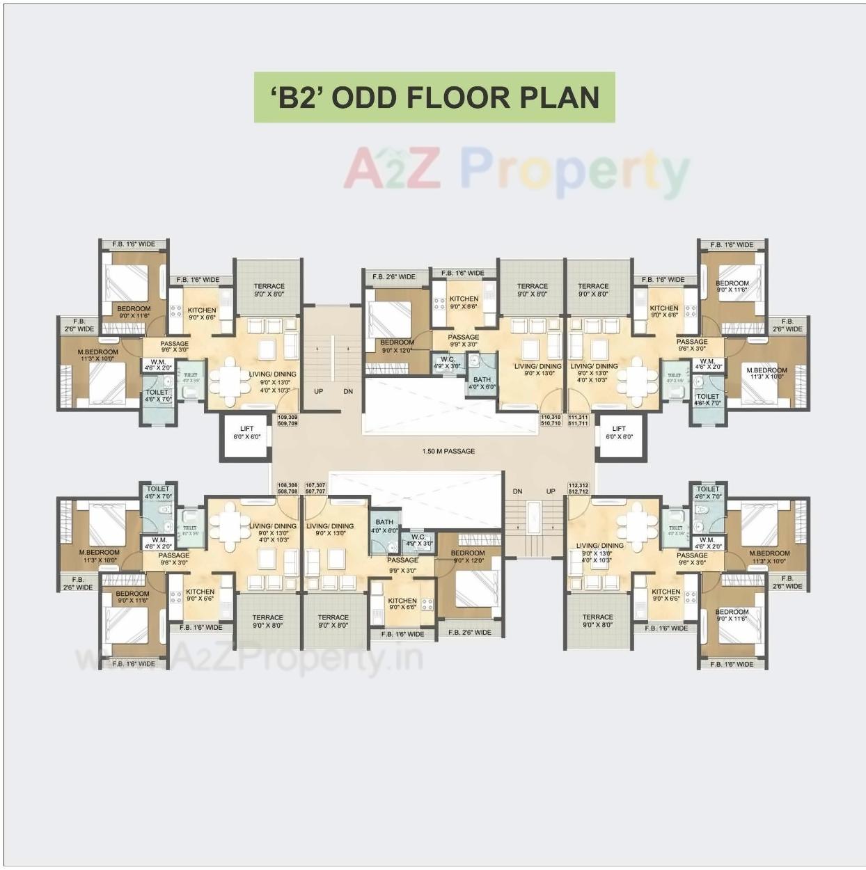 Layout of real estate project Arihant Anmol located at Badlapur-m-cl, Thane, Maharashtra