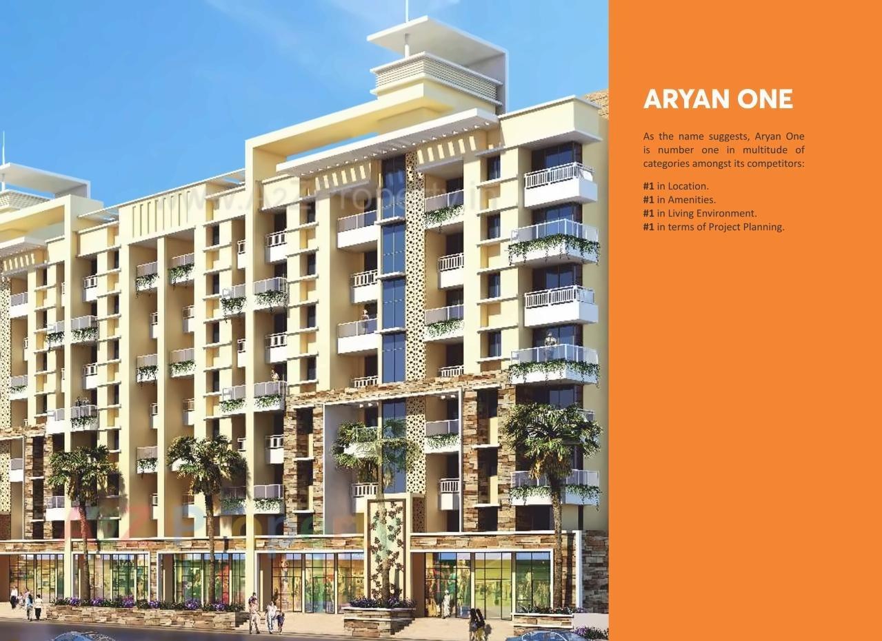3D Elevation of real estate project Aryan One located at Badlapur-m-cl, Thane, Maharashtra