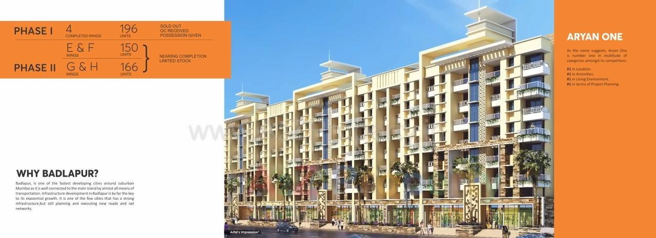  of real estate project Aryan One located at Badlapur-m-cl, Thane, Maharashtra