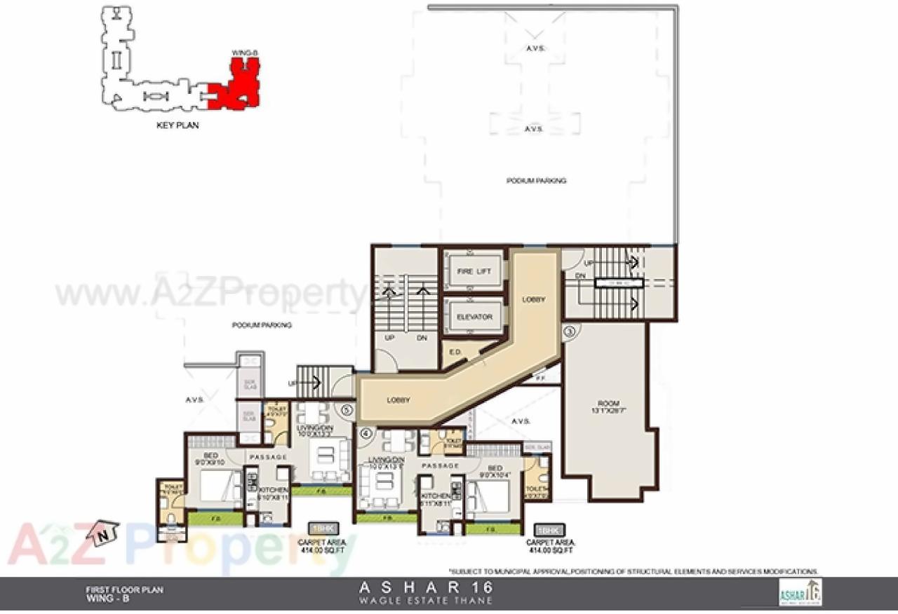 Image 19230 4 of real estate project Ashar 16 located at Thane-m-corp, Thane, Maharashtra