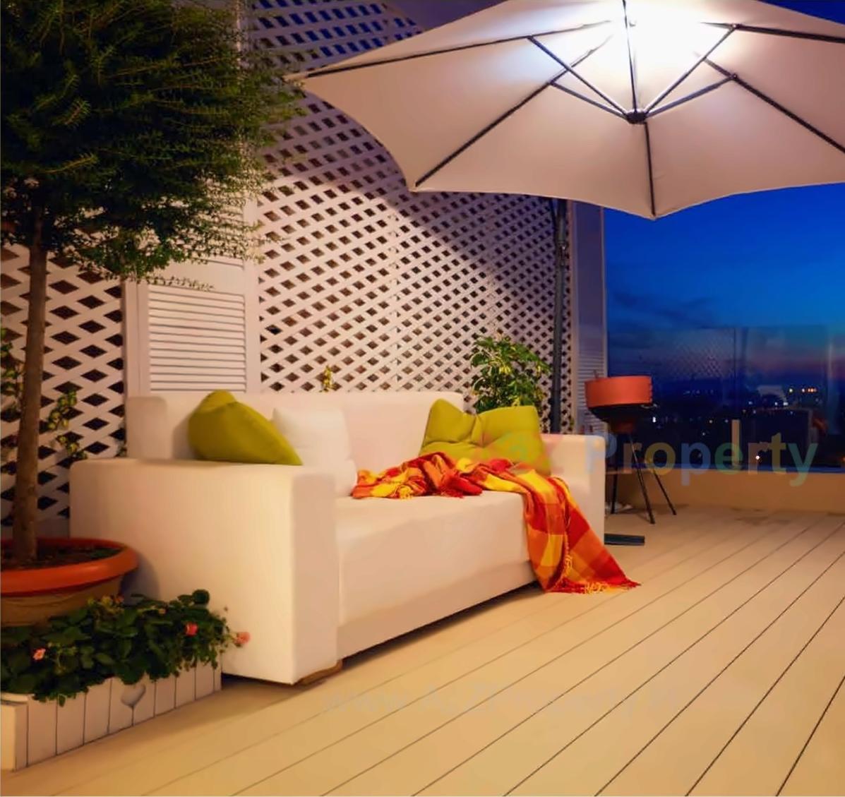 3D Elevation of real estate project Ashar Metro Towers located at Vartaknagar, Thane, Maharashtra