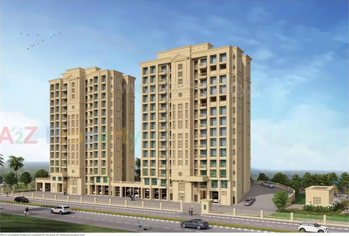 3D Elevation of real estate project Athena located at Thane-m-corp, Thane, Maharashtra