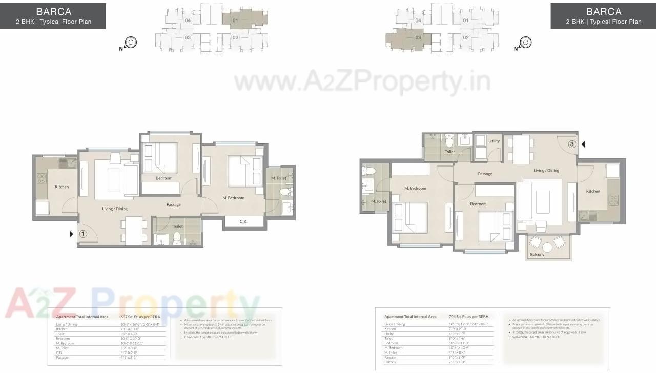 Layout of real estate project Athena located at Thane-m-corp, Thane, Maharashtra