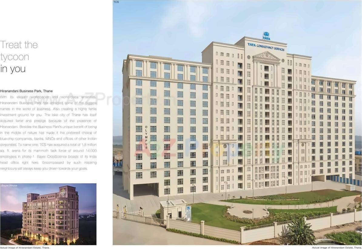 3D Elevation of real estate project Athena located at Thane-m-corp, Thane, Maharashtra