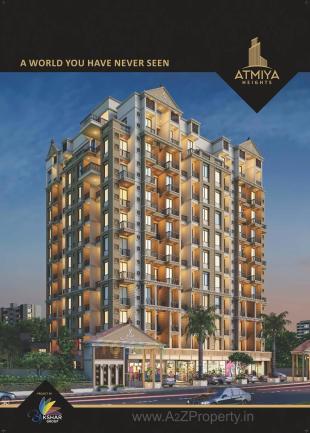 Elevation of real estate project Atmiya Heights located at Sonavale, Thane, Maharashtra