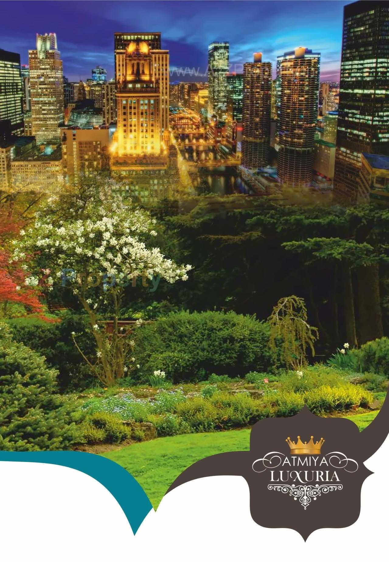 3D Elevation of real estate project Atmiya Luxuria located at Sonavale, Thane, Maharashtra