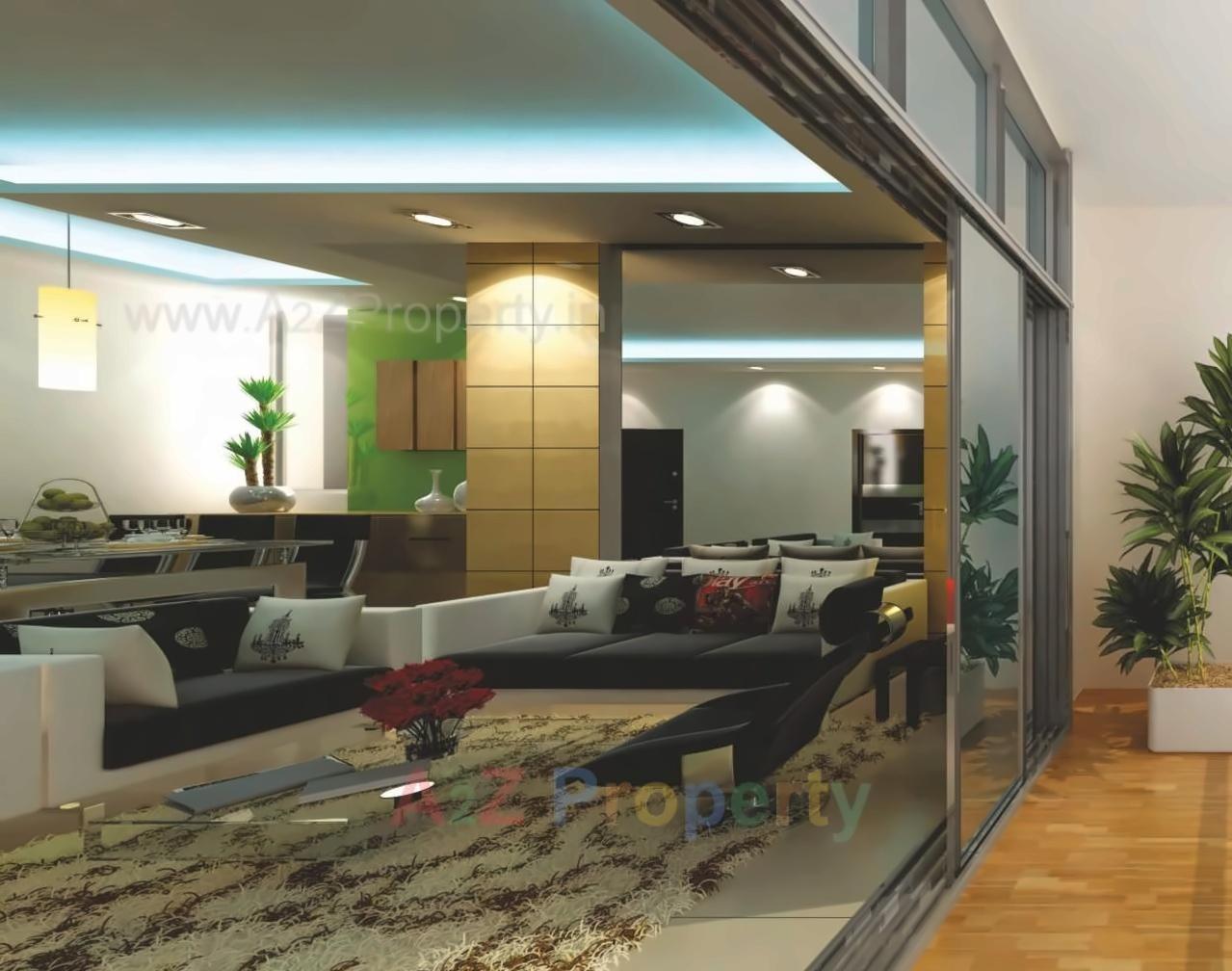 3D Elevation of real estate project Auralis The Twins located at Thane-m-corp, Thane, Maharashtra