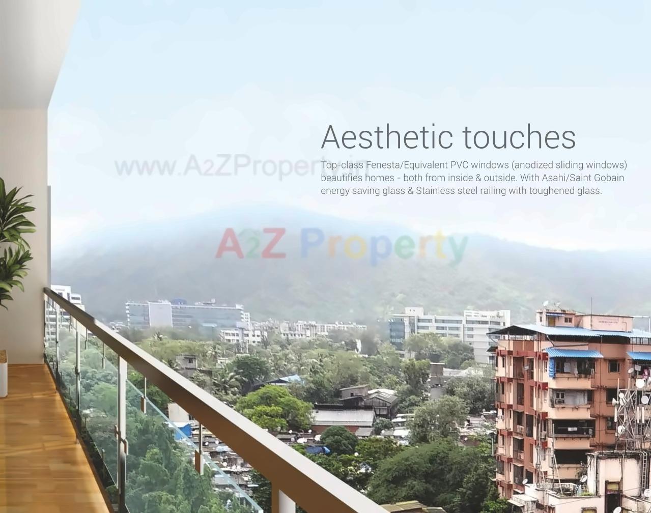 3D Elevation of real estate project Auralis The Twins located at Thane-m-corp, Thane, Maharashtra