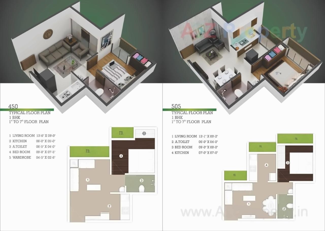 Layout of real estate project Belantara located at Navi-mumbai-m-corp, Thane, Maharashtra