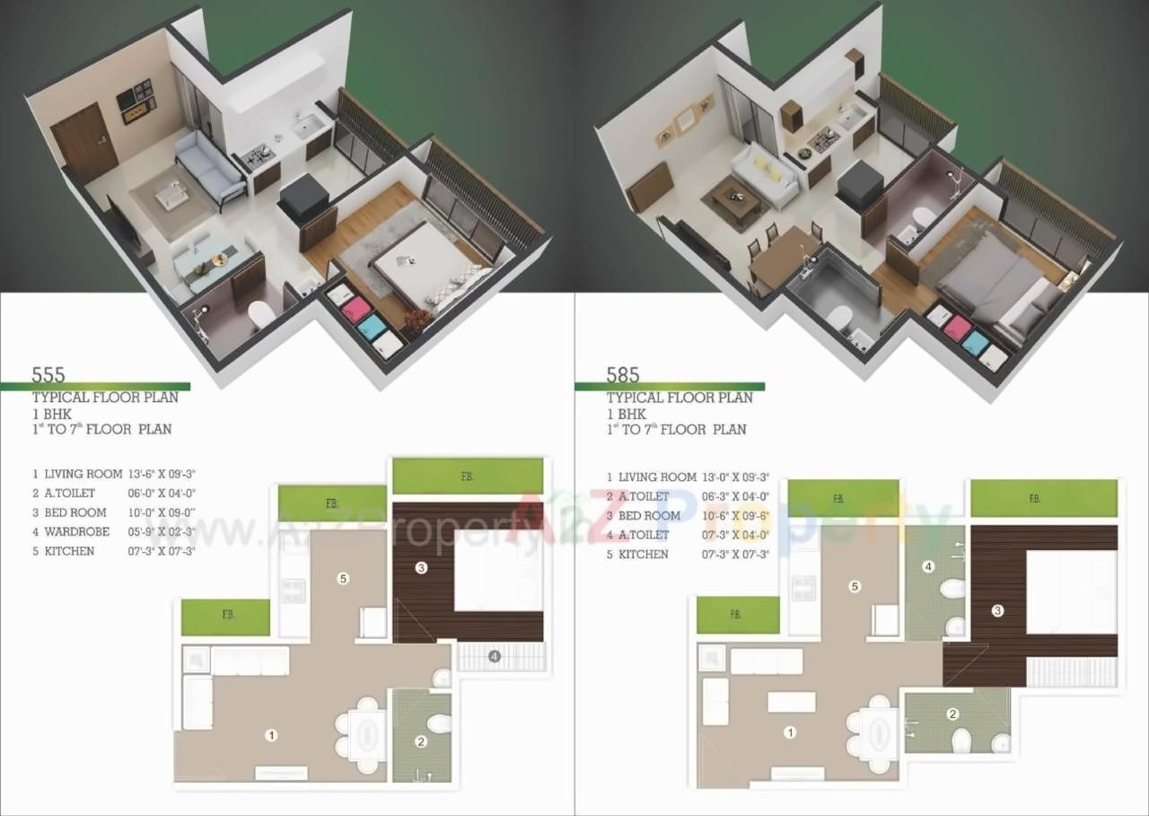 Layout of real estate project Belantara located at Navi-mumbai-m-corp, Thane, Maharashtra