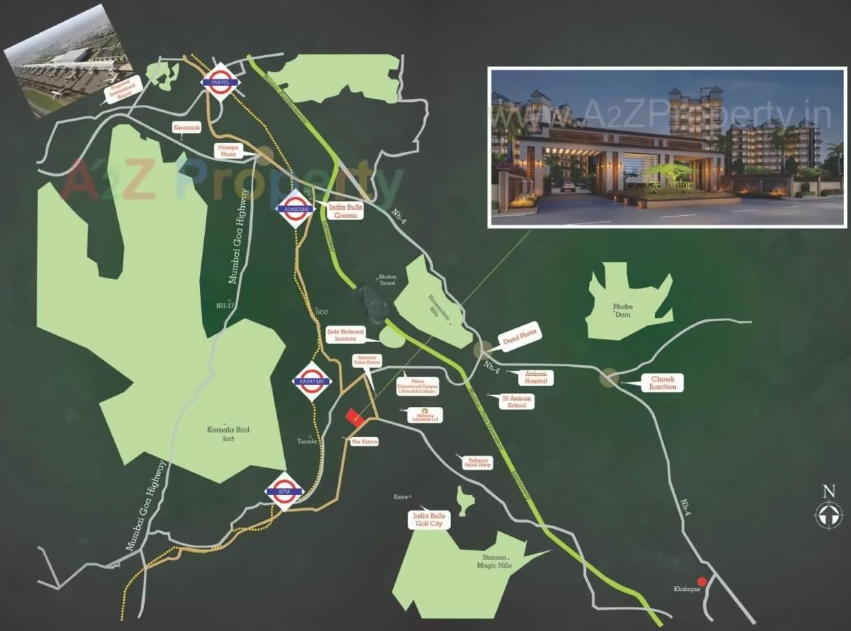  of real estate project Belantara located at Navi-mumbai-m-corp, Thane, Maharashtra