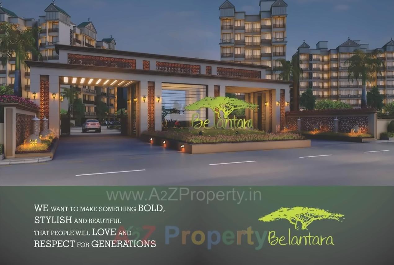 3D Elevation of real estate project Belantara located at Navi-mumbai-m-corp, Thane, Maharashtra