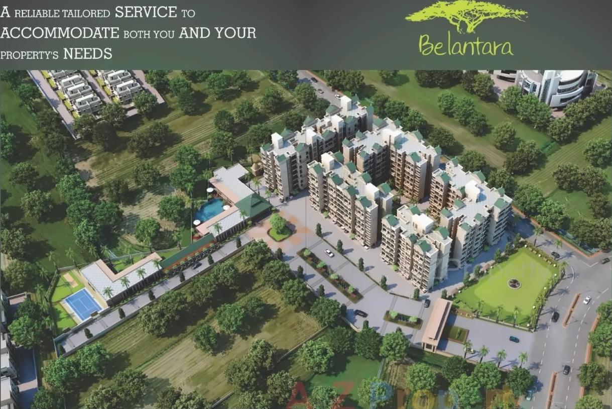 3D Elevation of real estate project Belantara located at Navi-mumbai-m-corp, Thane, Maharashtra