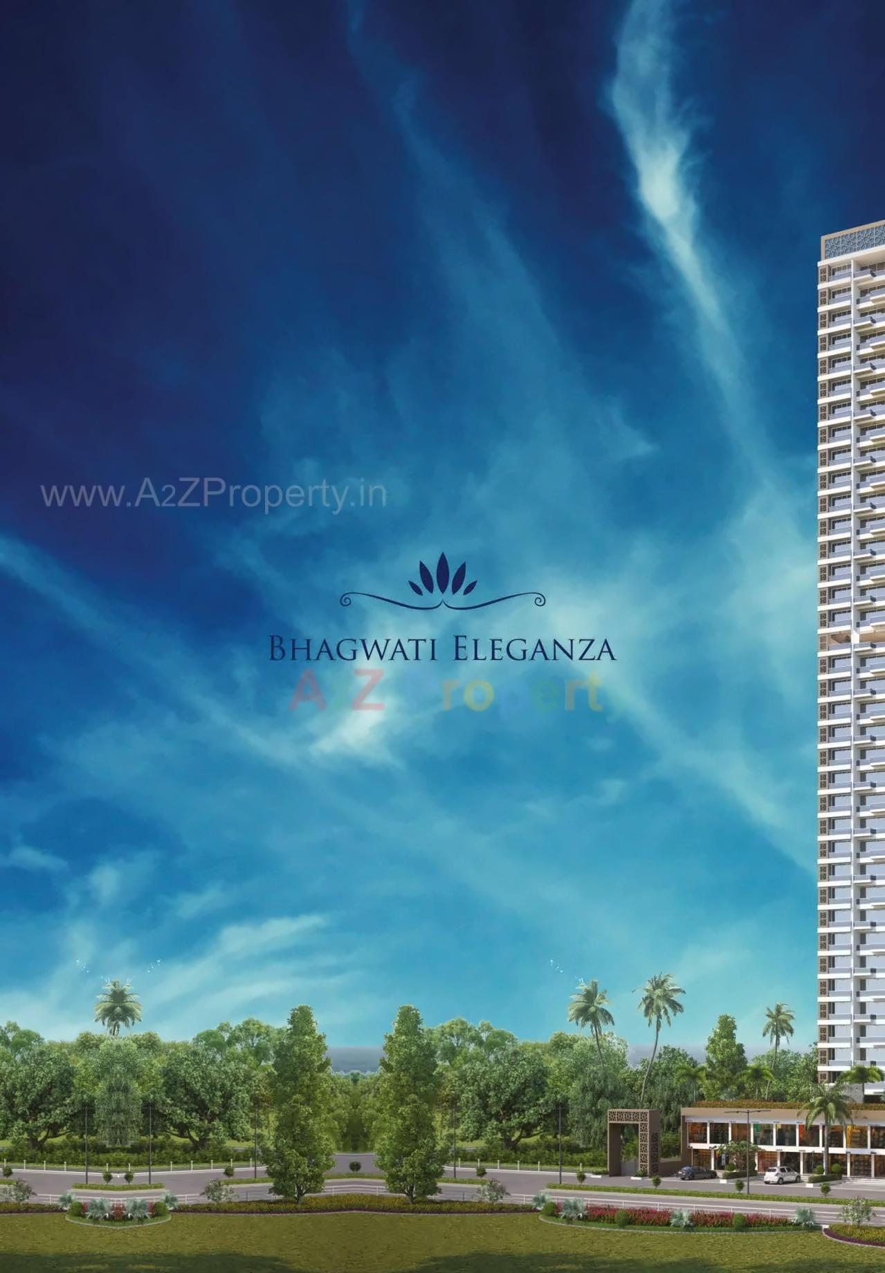 3D Elevation of real estate project Bhagwati Eleganza located at Navi-mumbai-m-corp, Thane, Maharashtra
