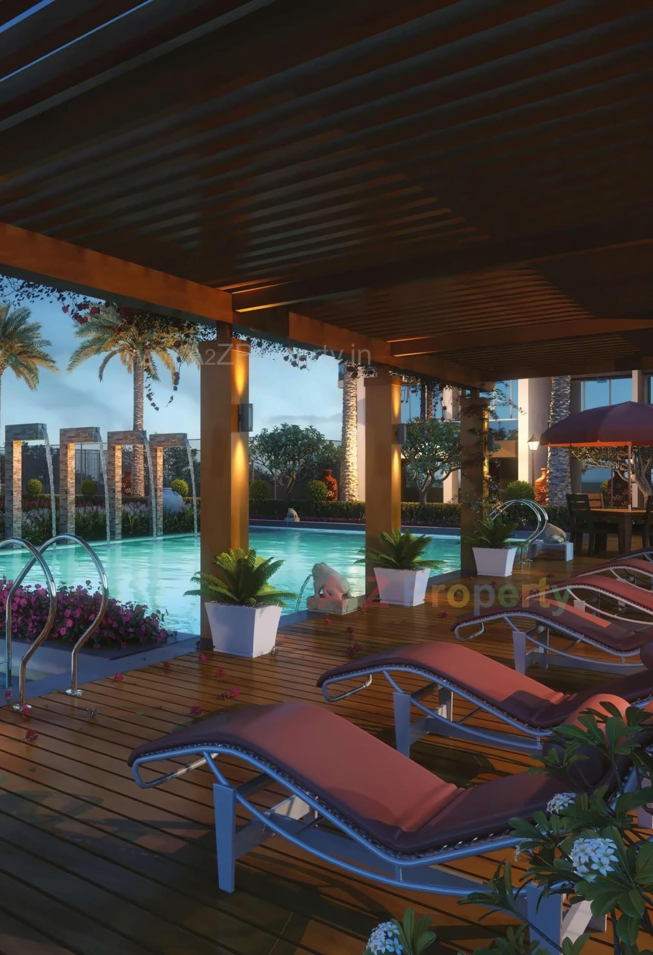 3D Elevation of real estate project Bhagwati Eleganza located at Navi-mumbai-m-corp, Thane, Maharashtra