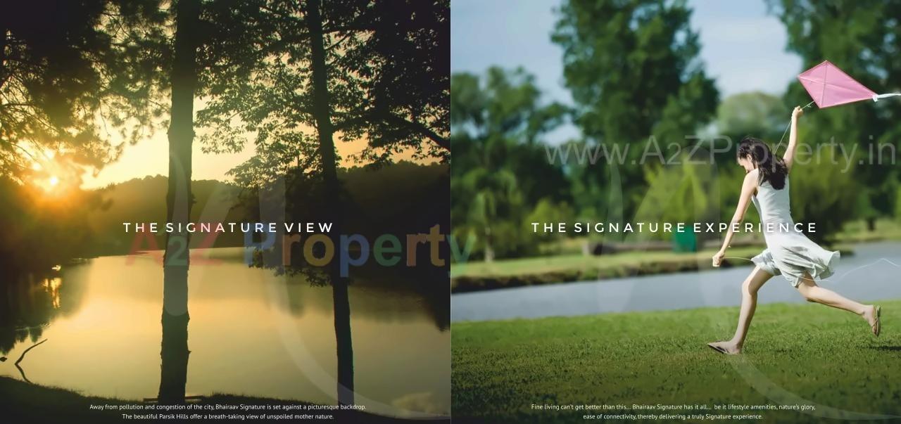 3D Elevation of real estate project Bhairaav Signature located at Navi-mumbai-m-corp, Thane, Maharashtra