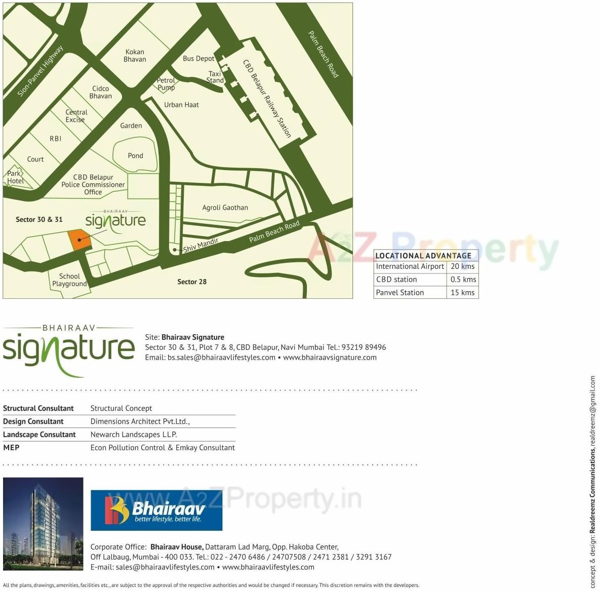  of real estate project Bhairaav Signature located at Navi-mumbai-m-corp, Thane, Maharashtra