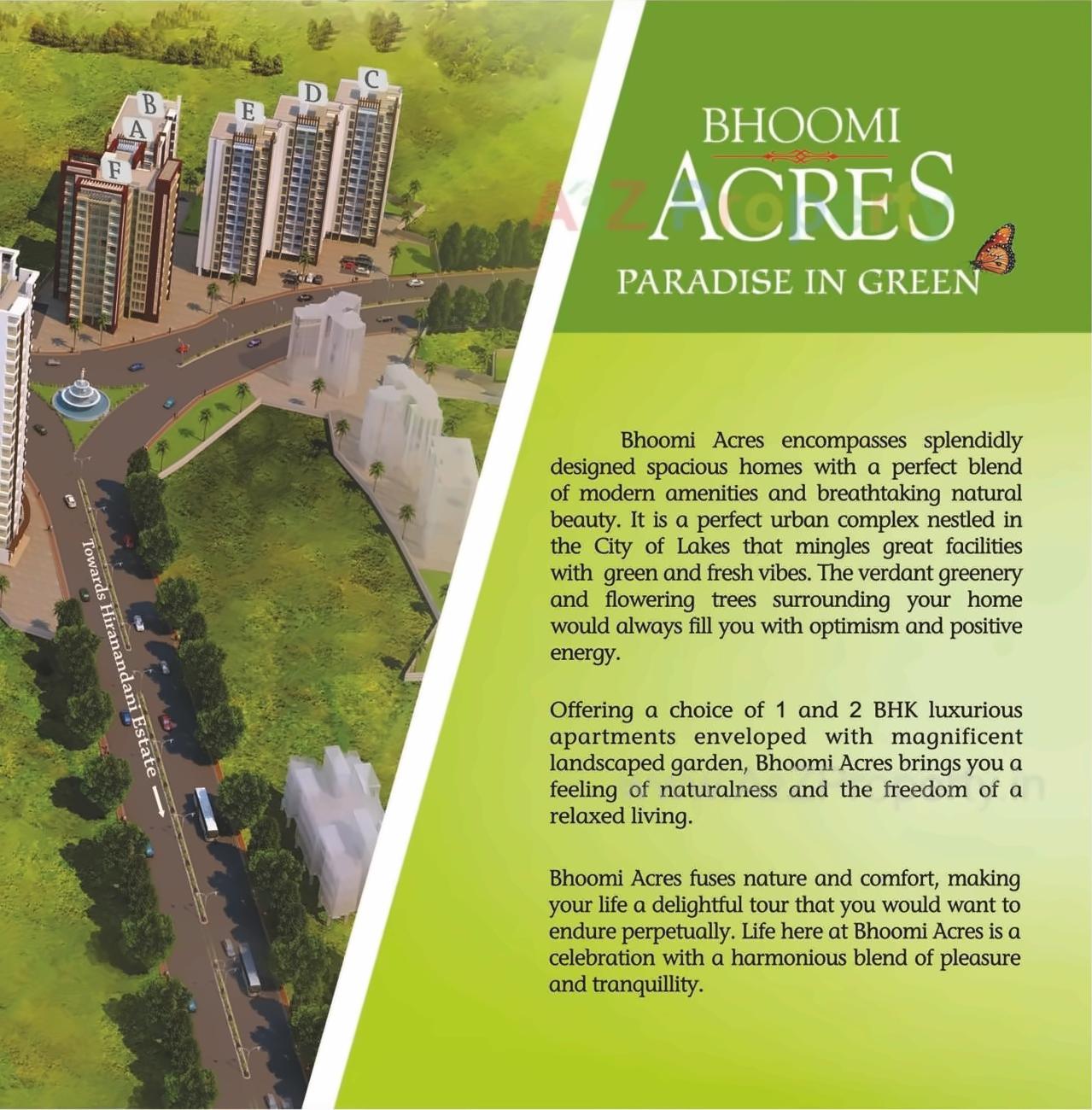3D Elevation of real estate project Bhoomi Acres M located at Thane-m-corp, Thane, Maharashtra