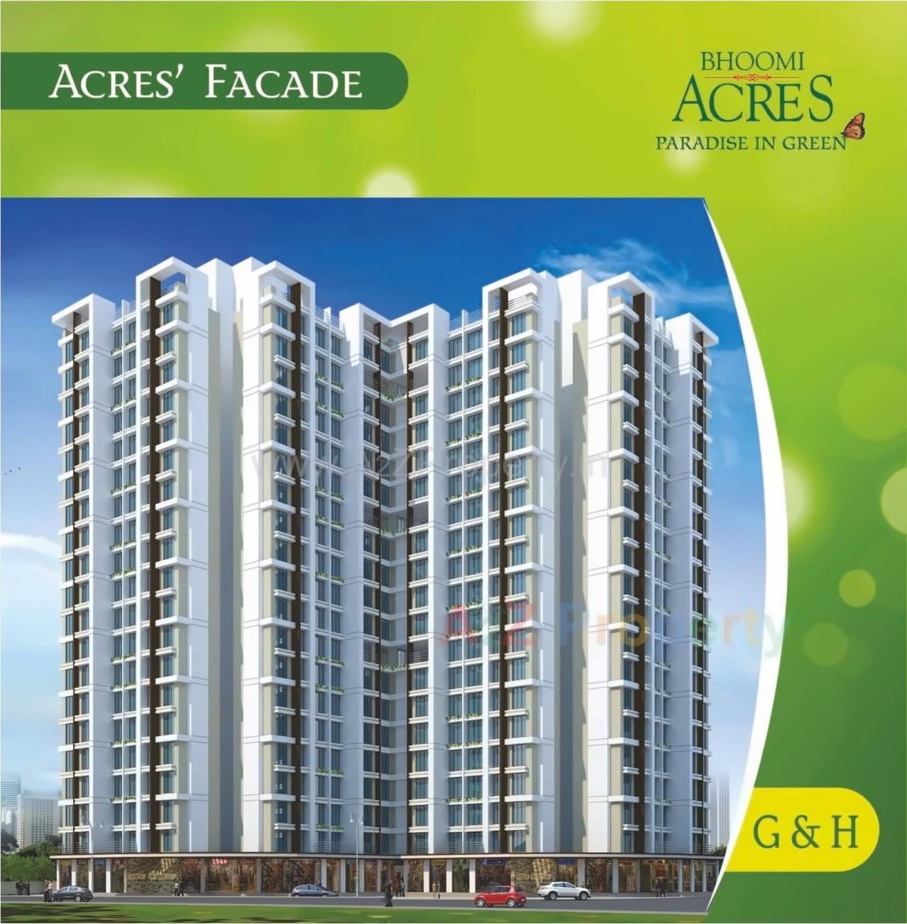 3D Elevation of real estate project Bhoomi Acres M located at Thane-m-corp, Thane, Maharashtra