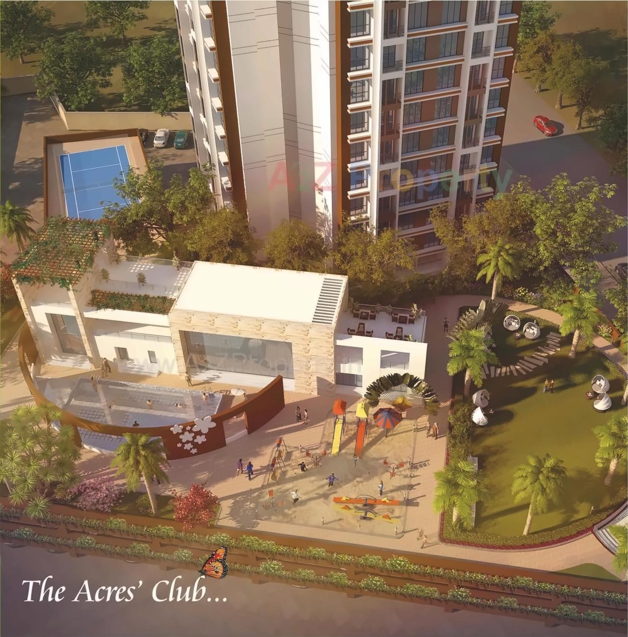 3D Elevation of real estate project Bhoomi Acres M located at Thane-m-corp, Thane, Maharashtra