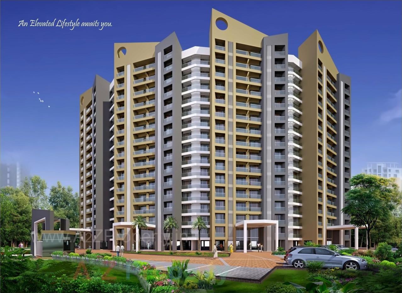 3D Elevation of real estate project 23 As Per Sale Plan E As Per Approved Plan located at Mirabhayandar-m-corp, Thane, Maharashtra