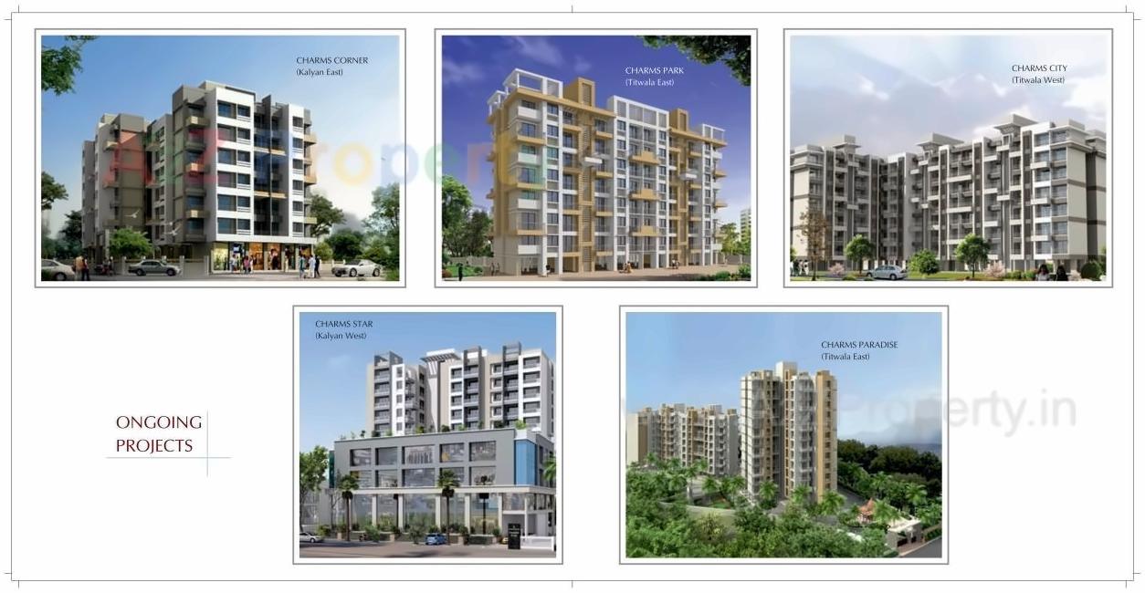  of real estate project Charms Heights located at Manda, Thane, Maharashtra