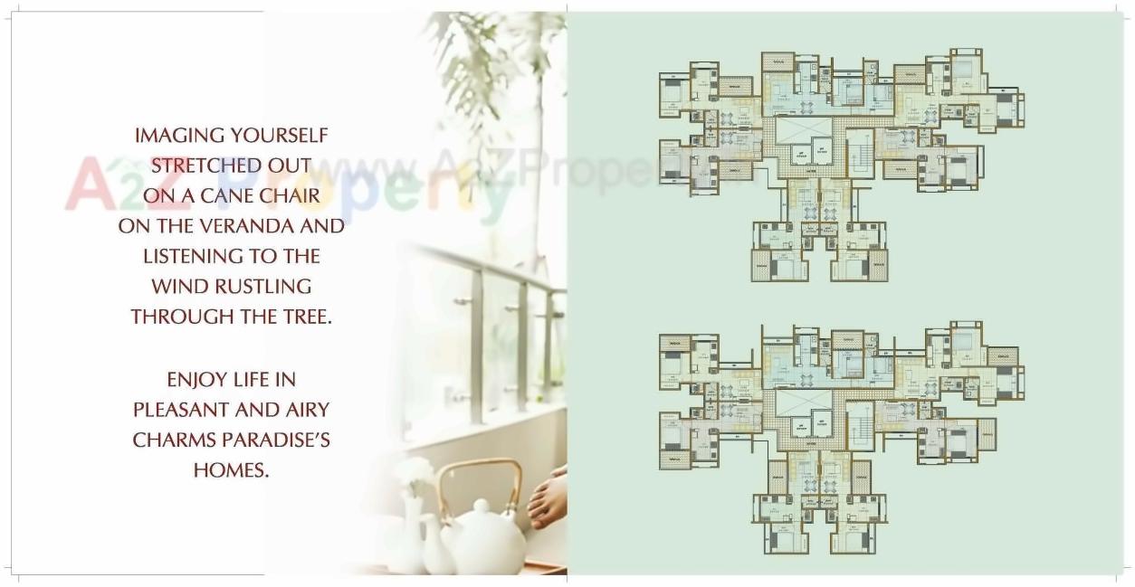  of real estate project Charms Paradise located at Titwala, Thane, Maharashtra