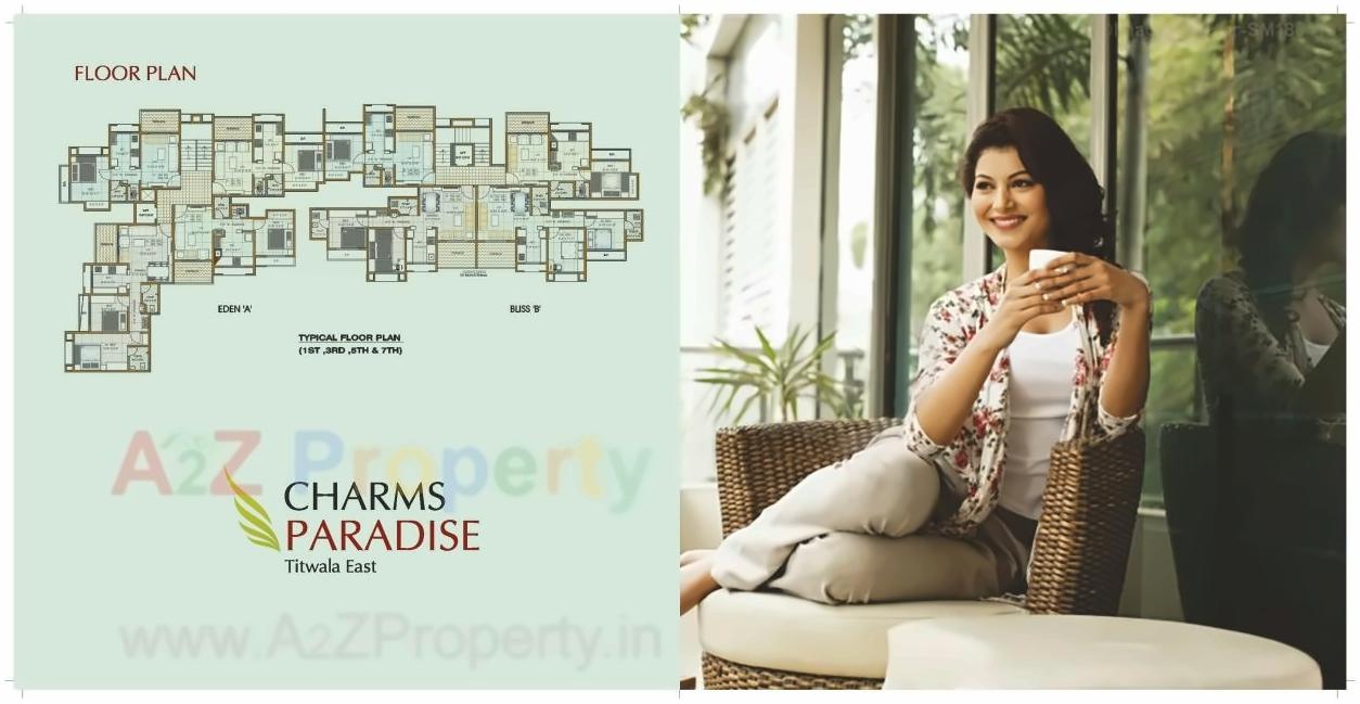  of real estate project Charms Paradise located at Titwala, Thane, Maharashtra
