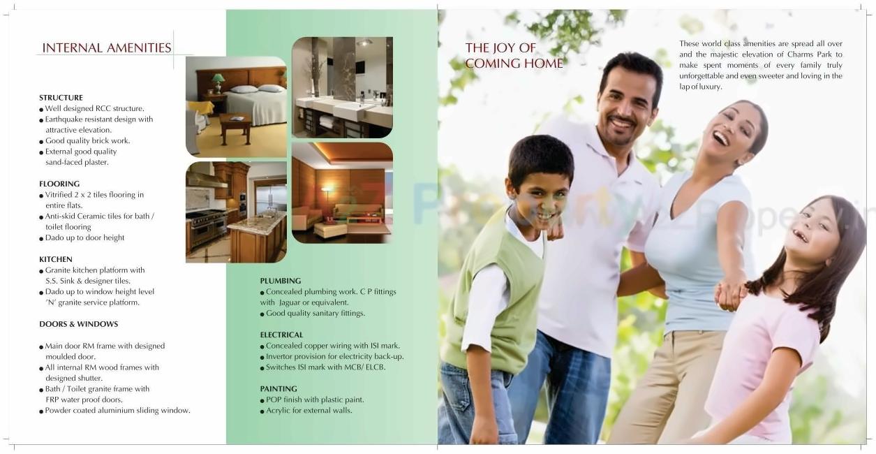  of real estate project Charms Park located at Titwala, Thane, Maharashtra