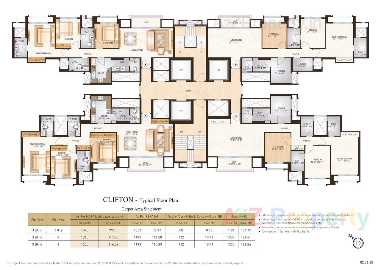 0029 of real estate project Clifton located at Thane-m-corp, Thane, Maharashtra