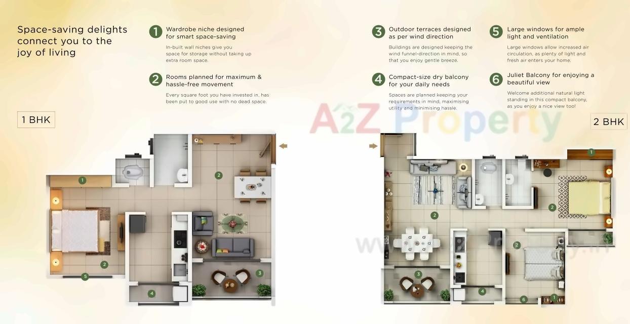 Layout of real estate project Concept Arena located at Ambarnathm-cl, Thane, Maharashtra