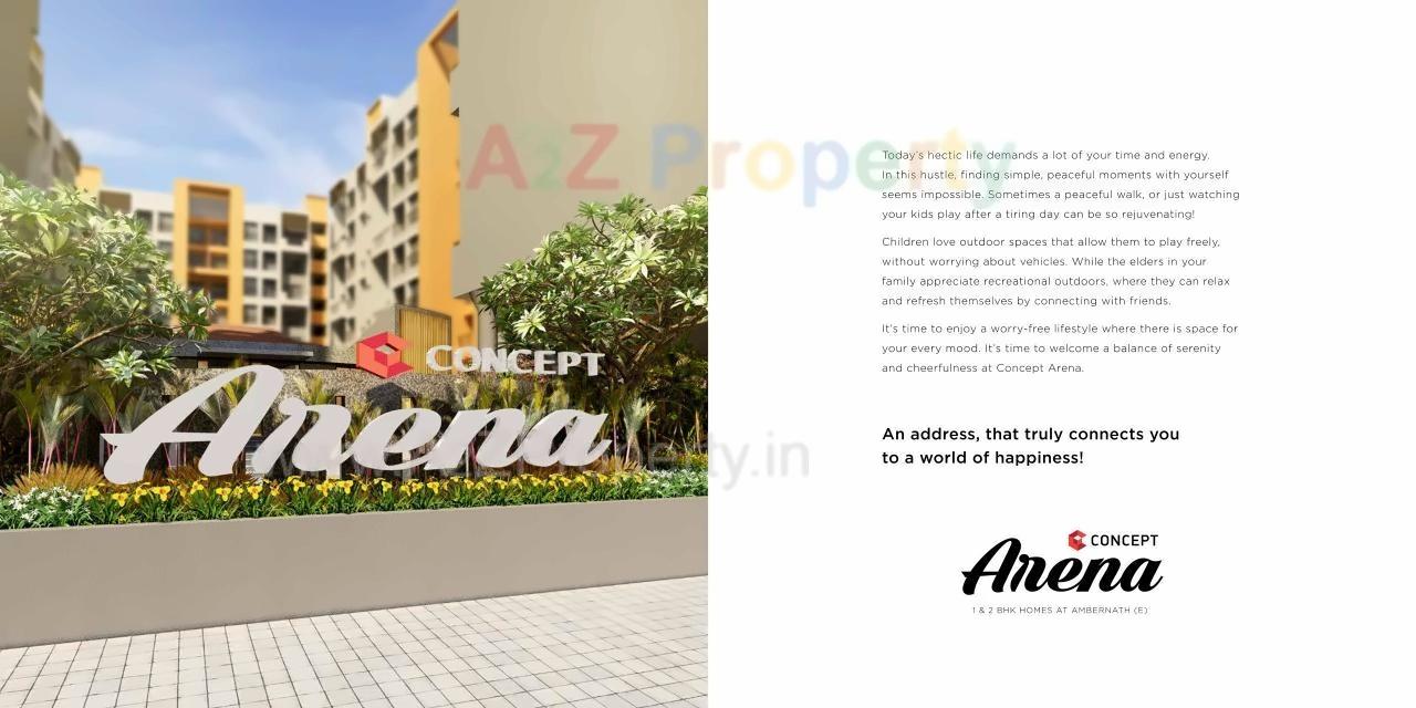  of real estate project Concept Arena located at Ambarnathm-cl, Thane, Maharashtra