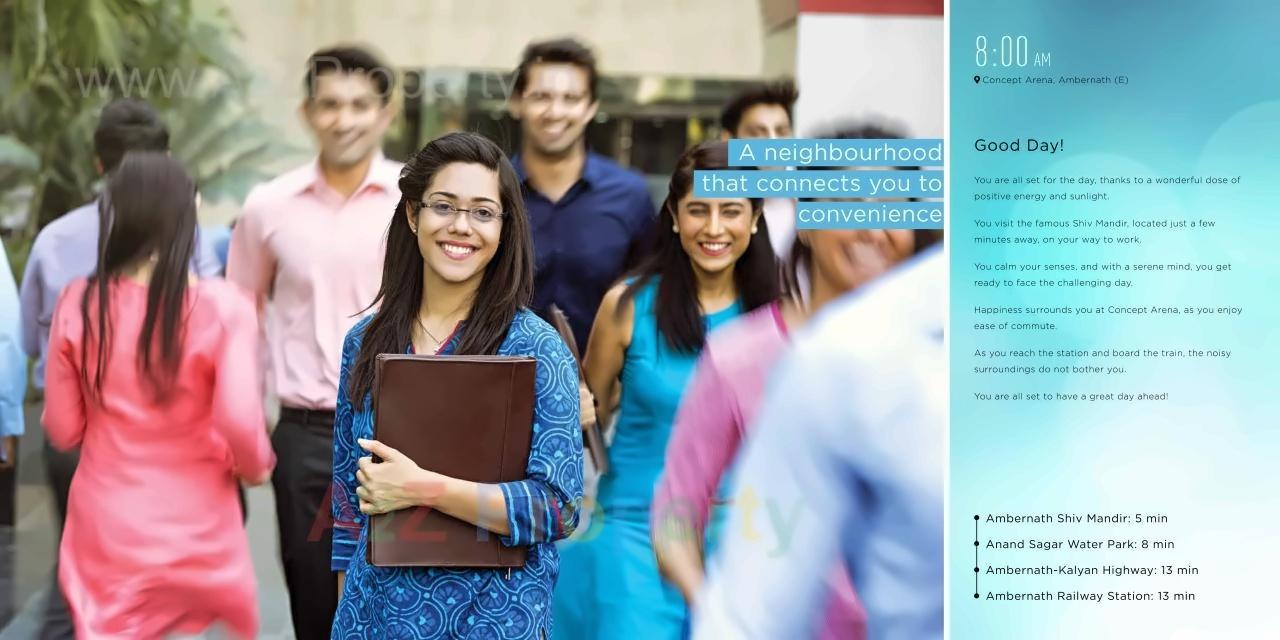  of real estate project Concept Arena located at Ambarnathm-cl, Thane, Maharashtra