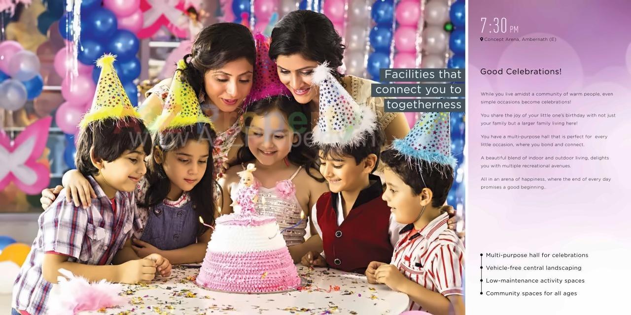  of real estate project Concept Arena located at Ambarnathm-cl, Thane, Maharashtra