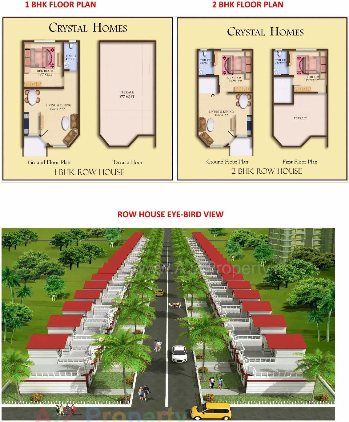  of real estate project Crystal Homes located at Nhave, Thane, Maharashtra