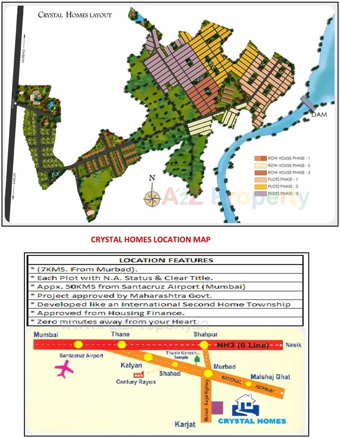  of real estate project Crystal Homes located at Nhave, Thane, Maharashtra