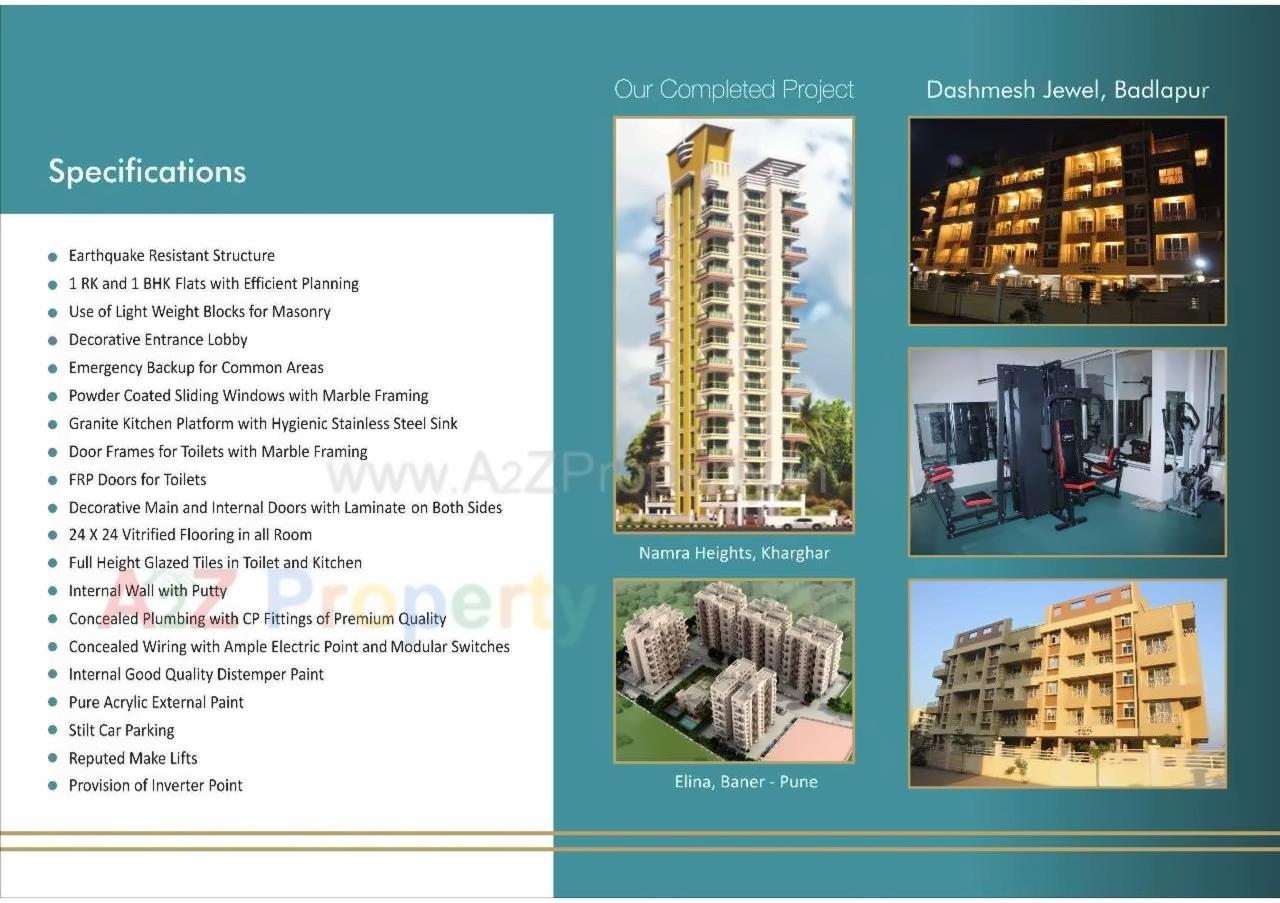  of real estate project Dashmesh Crystal located at Badlapur-m-cl, Thane, Maharashtra
