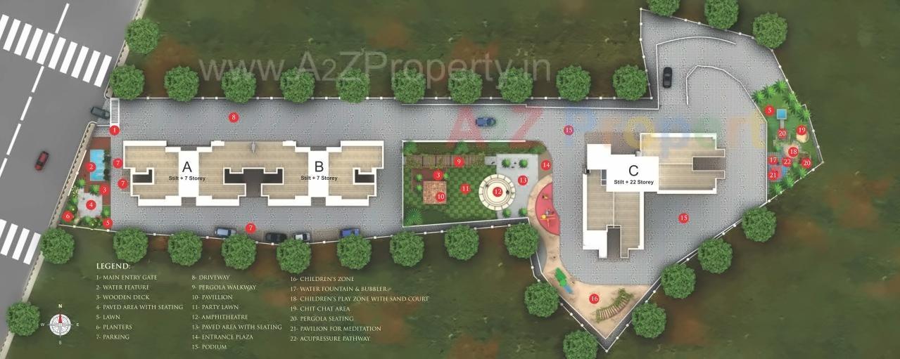 3D Elevation of real estate project Dedhia Elita located at Thane-m-corp, Thane, Maharashtra