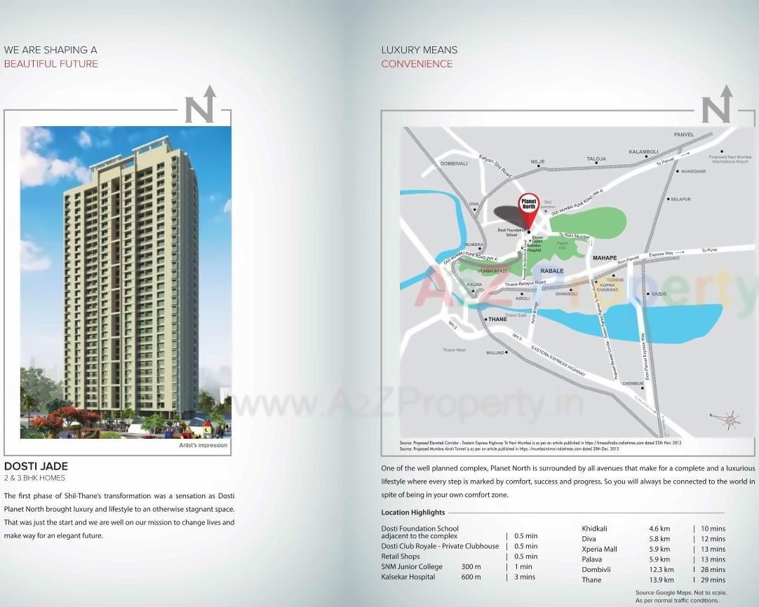 Image 23711 2 of real estate project Dosti Planet North    Dosti Onyx located at Thane-m-corp, Thane, Maharashtra