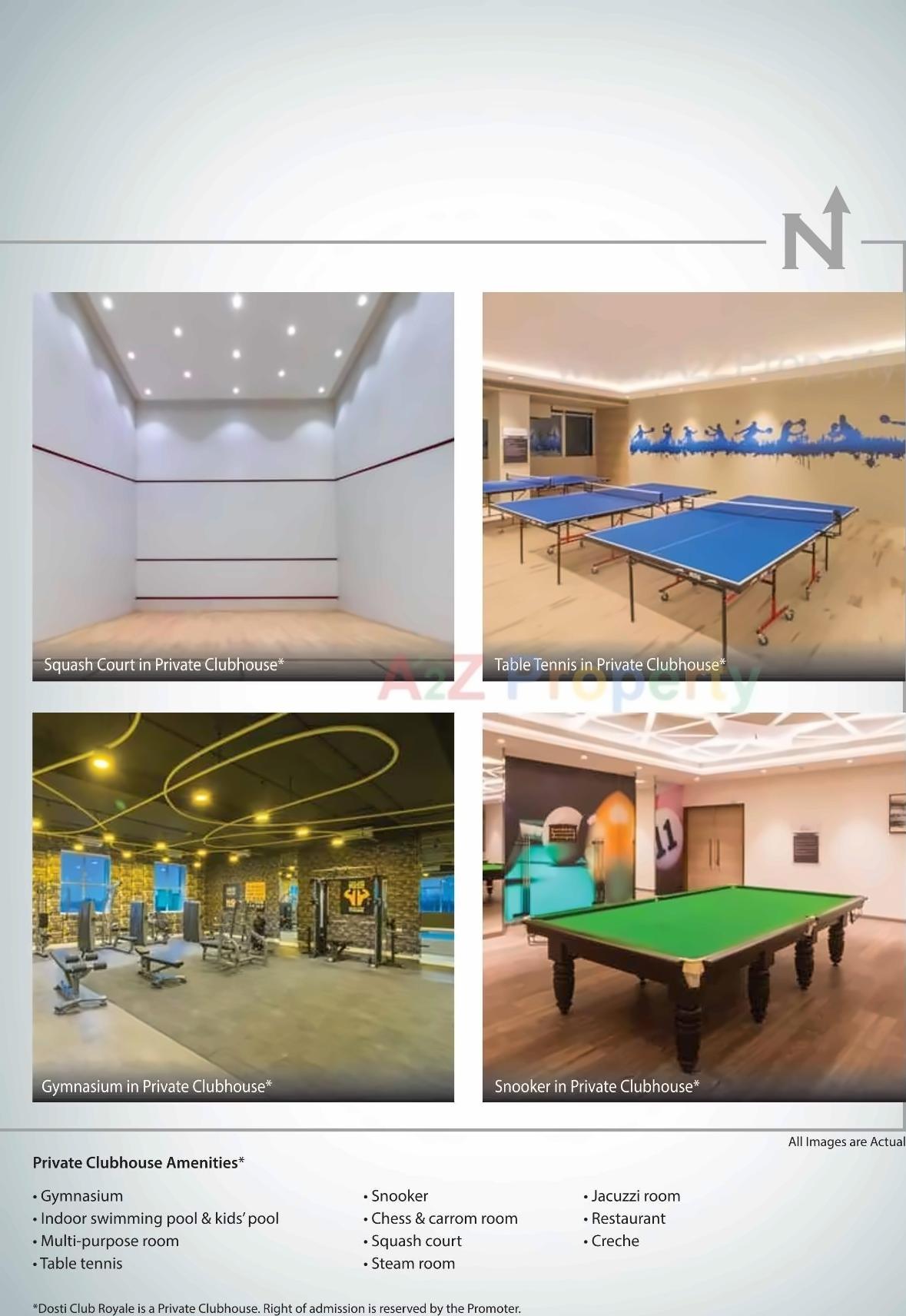 3D Elevation of real estate project Dosti Planet North   Dosti Jade located at Thane-m-corp, Thane, Maharashtra