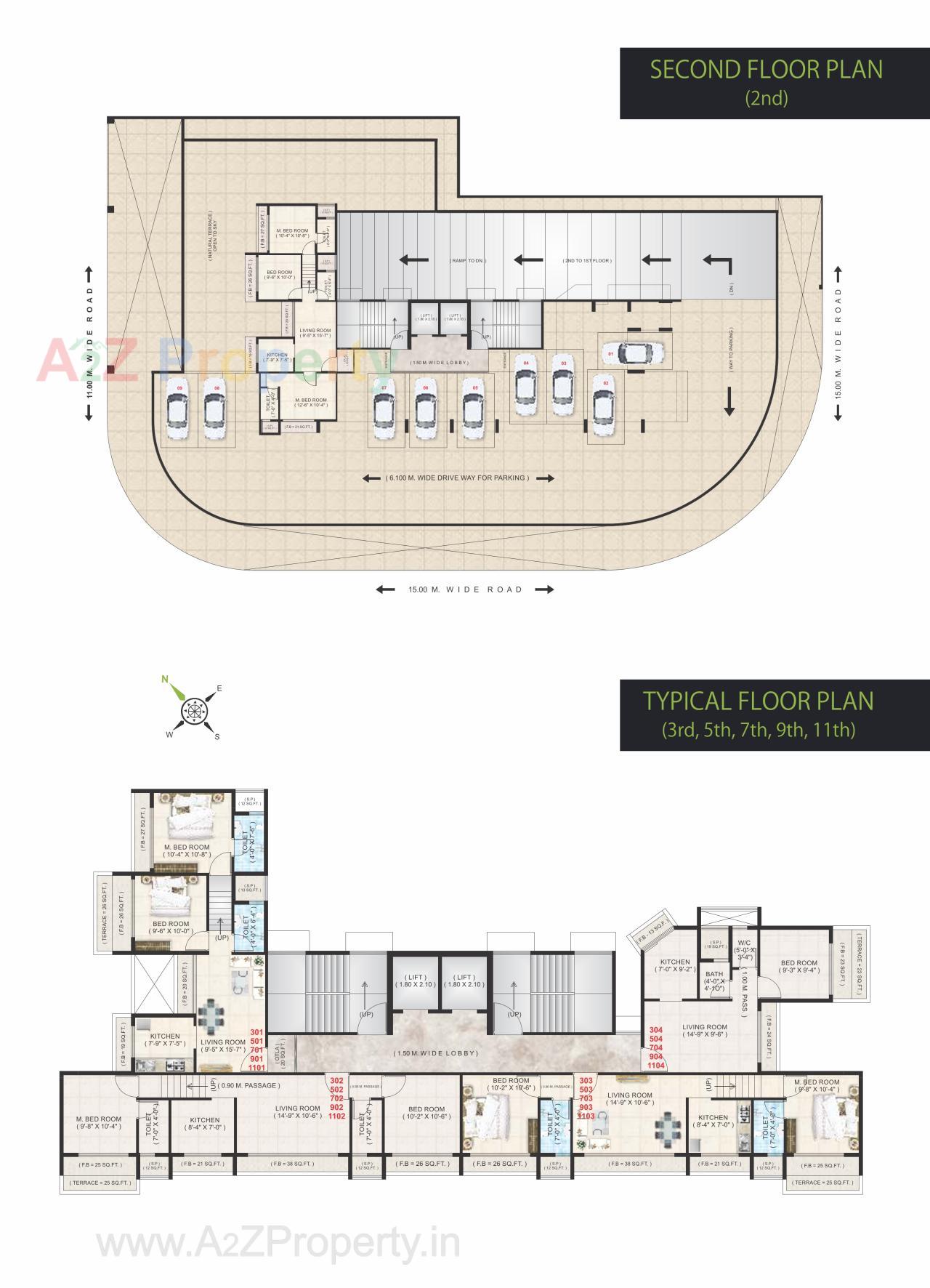 Layout of real estate project Dream Solitaire located at Navi-mumbai-m-corp, Thane, Maharashtra