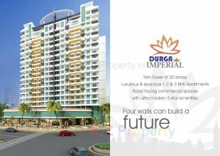 Elevation of real estate project Durga Imperial located at Pisavali, Thane, Maharashtra